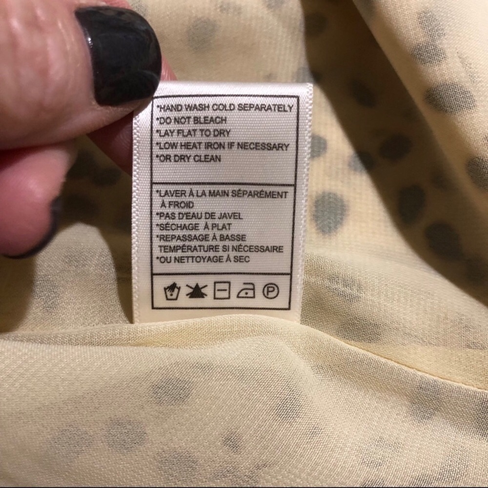 Cupcakes & Cashmere Arianne Leo Dot Duster Coat Kimono Latte Size XS Leopard - Picture 9 of 11